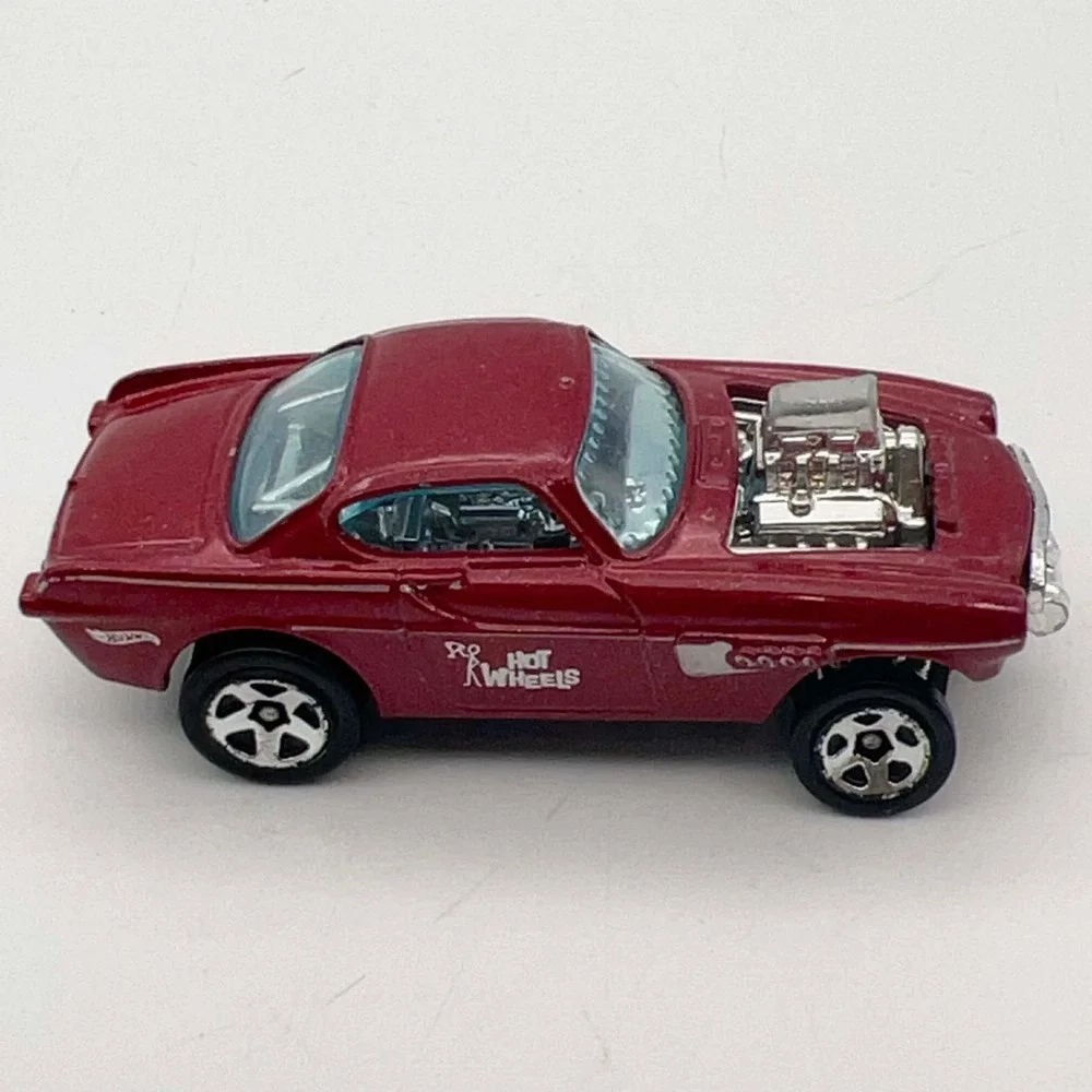 Hot Wheels 2022 Volvo P1800‎ Gasser HKG27 Red Metal Diecast Toy Car